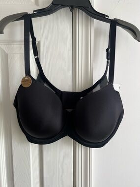 Wacoal side smoothing Black Smooth T-Shirt Bra 36DDD